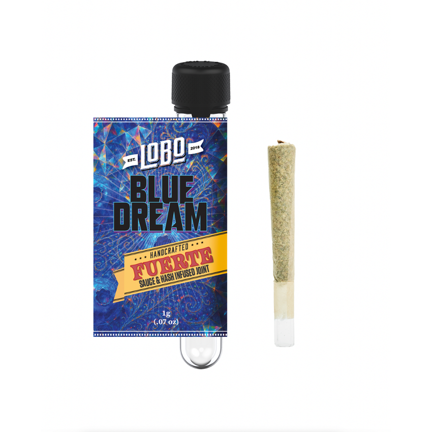 LOBO | Blue Dream | Infused Preroll | Fuerte 1g