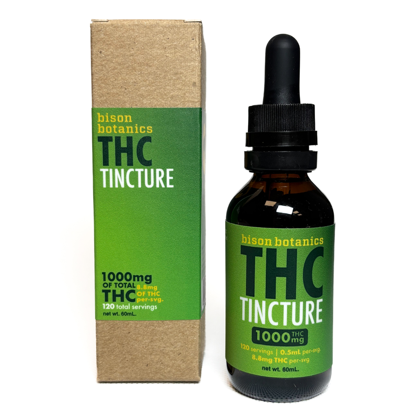 Bison Botanics | THC Tincture | 400g