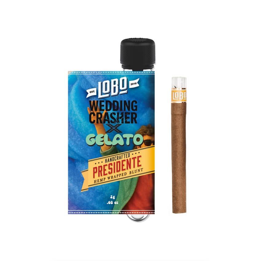 LOBO | Wedding Crasher x Gelato | Infused Preroll | Presidente 2g Infused