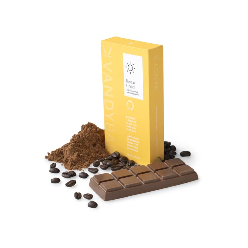Vandy's Bar | Rise N Grind | Infused Edible | 80g
