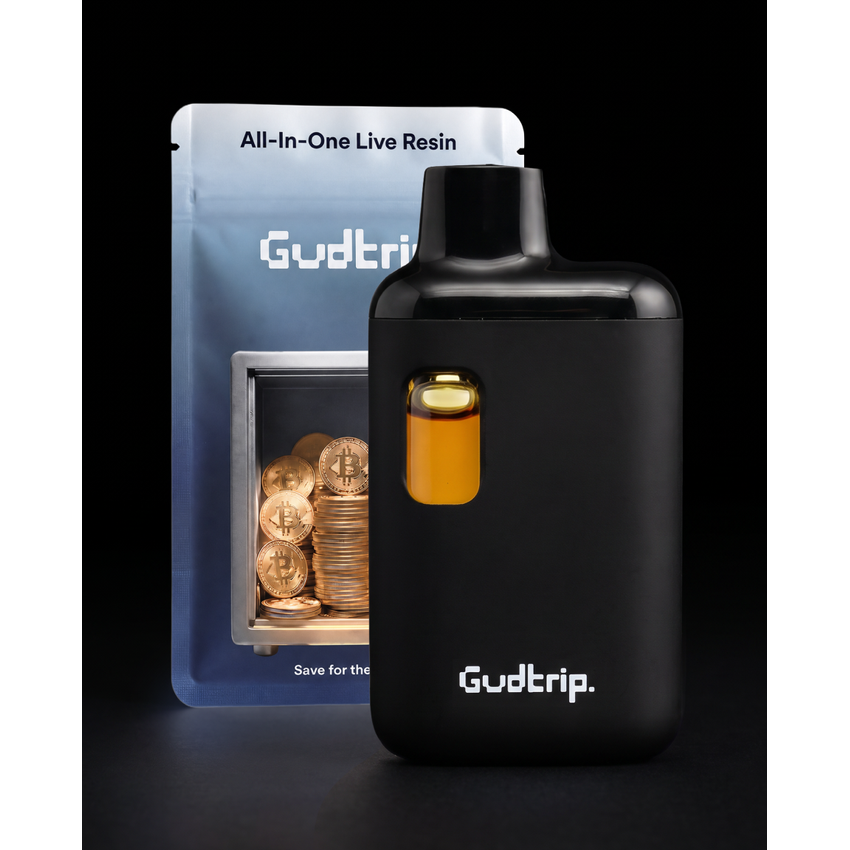 Gudtrip - Live Resin AIO 1G - The Pink-Sativa