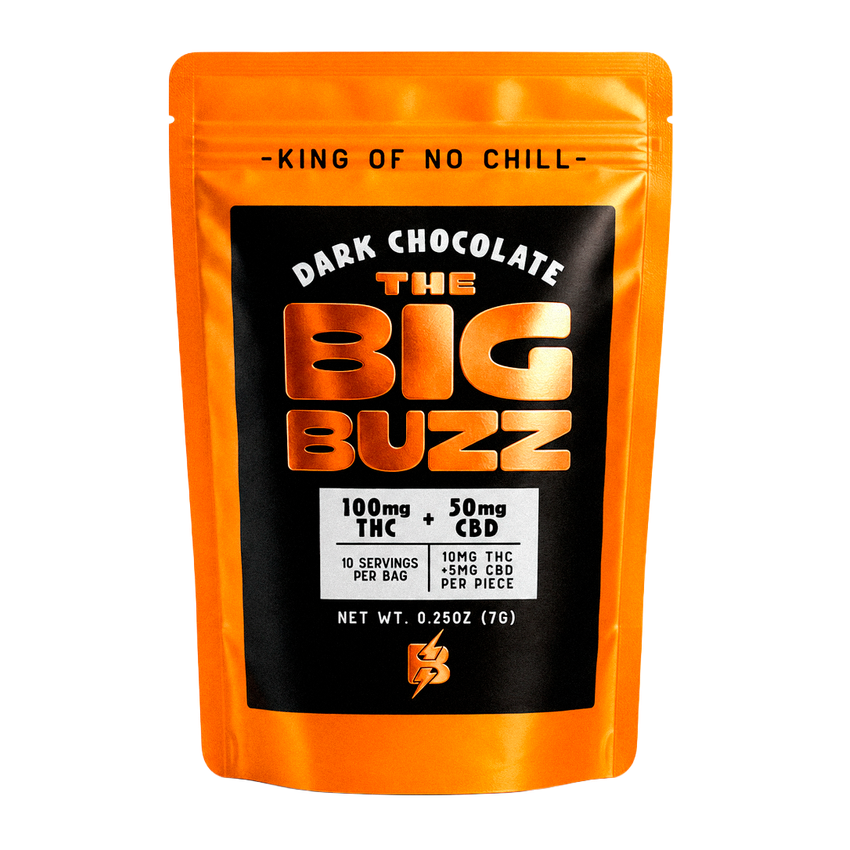 The Big Buzz | Dark Chocolate Mini | 0.25oz | 100mg
