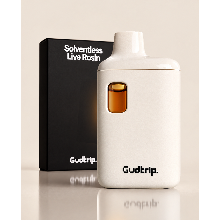 Gudtrip - Live Rosin AIO 1G - Gushmints - Hybrid