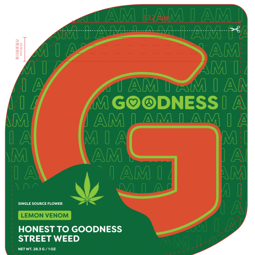 I Am Goodness | Lemon Venom | Street Weed | 1oz