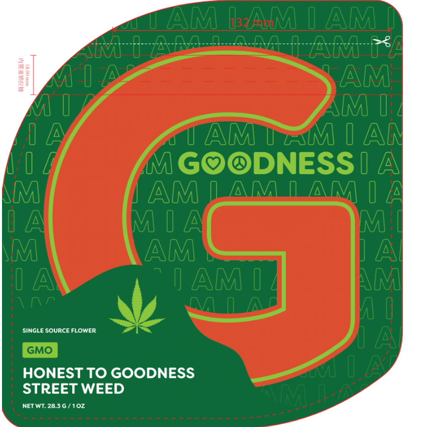 I Am Goodness | GMO | Street Weed | 1oz