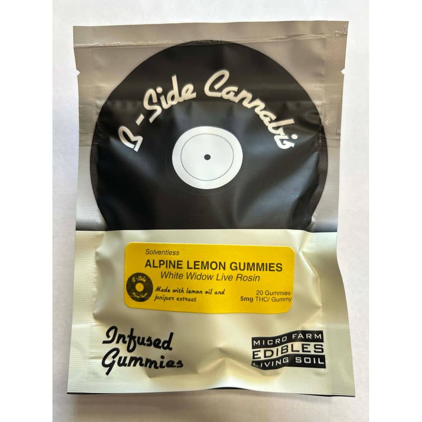 B-Side | Lemon Alpine | Gummies | 20 gummies 5mg each