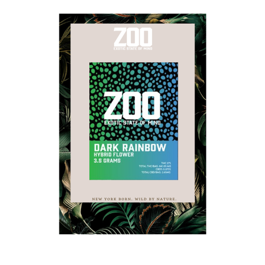 Zoo | Dark Rainbow | Flower | 3.5g