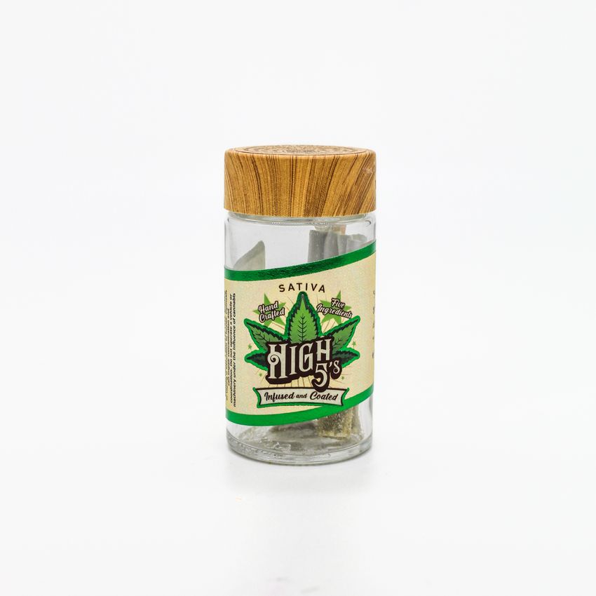 High 5 | #12 | Sativa Infused Pre Roll | 4g 5 Pack