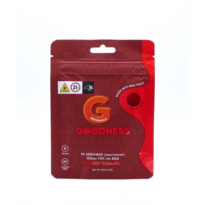 I Am Goodness | Cherry Gummies | Infused Edible | 100mg