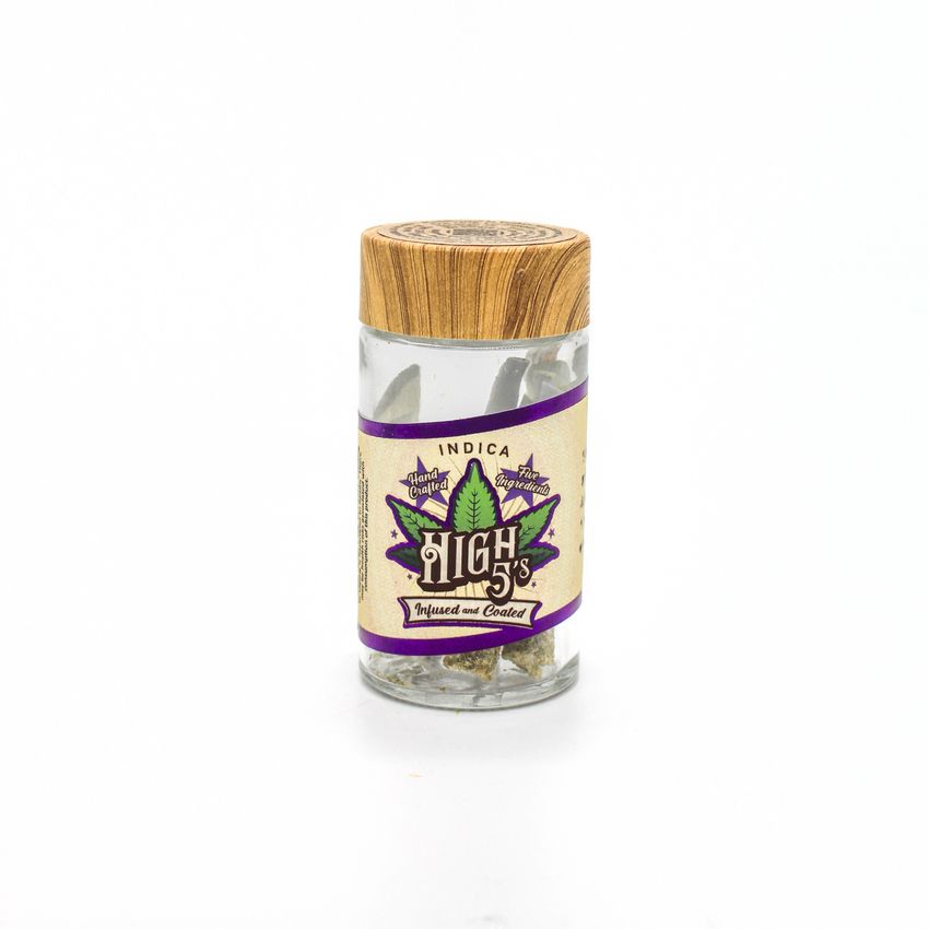 High 5 | #18 | Indica Infused Pre Roll | 4g 5 Pack