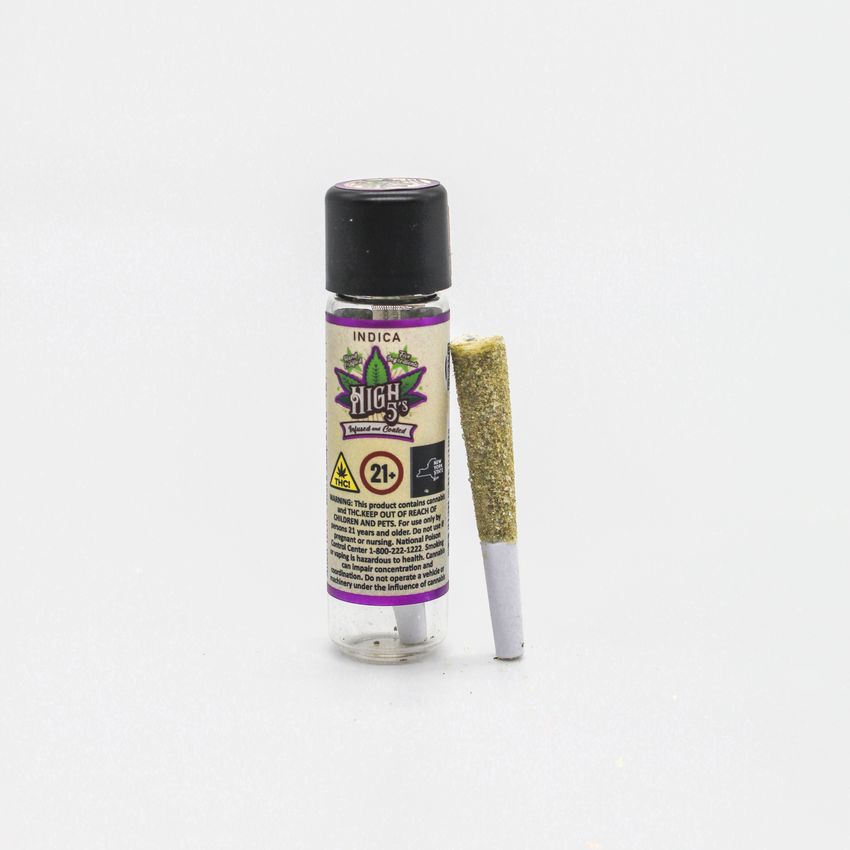 High 5 | #18A | Indica Infused Pre Roll | 0.8g