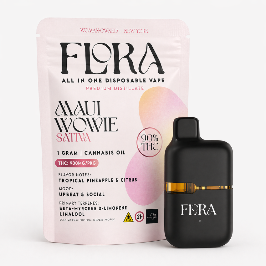 Flora | AIO Distillate Disposable | Maui Wowie