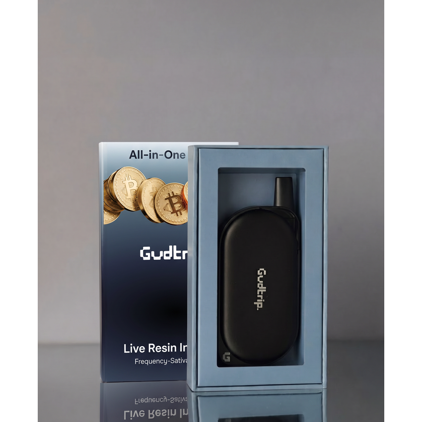 Gudtrip - Live Resin AIO 1.25G - Orange Creamsicle - Sativa(Frequency)