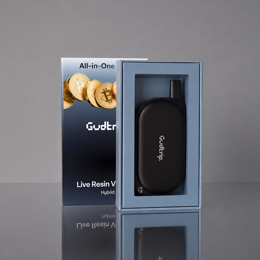Gudtrip - Live Resin AIO 1.25G - Apple Fritter - Hybrid (Currency)