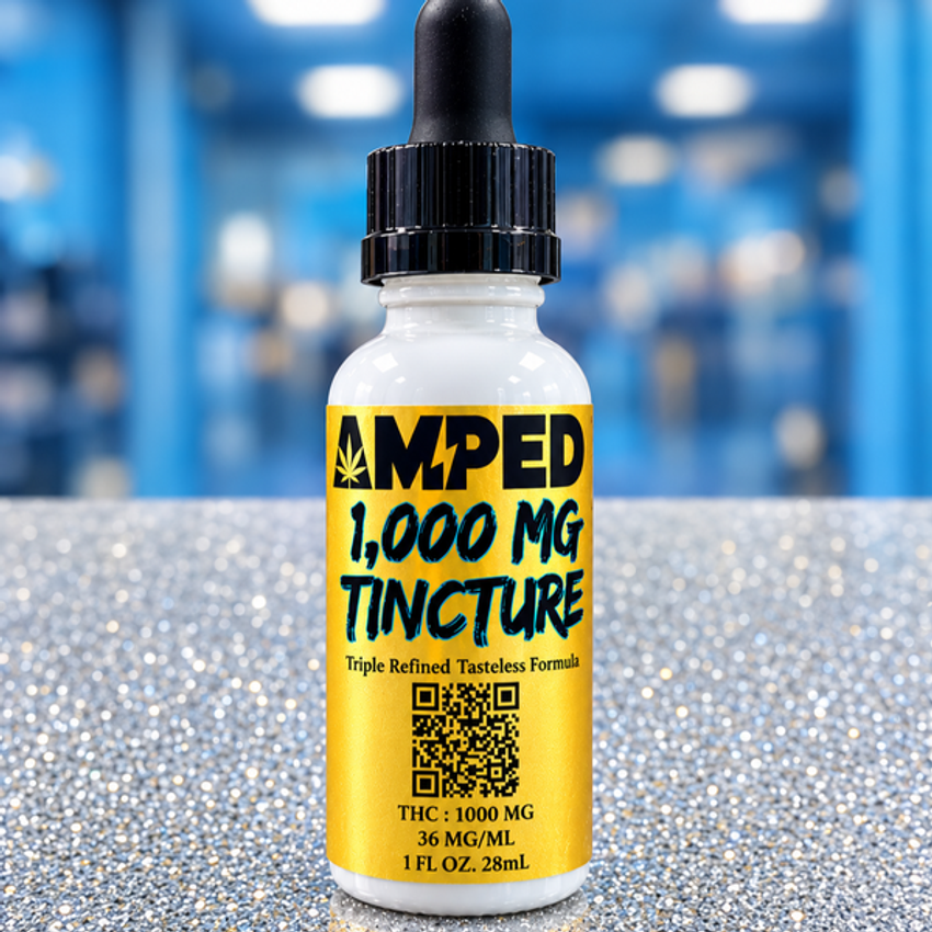 Amped | Tincture | 1oz | 1000mg
