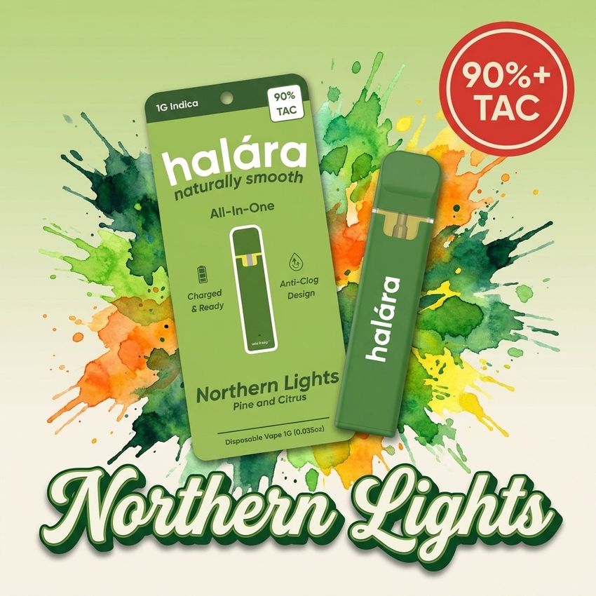 Halara | Northern Lights AIO | 1g Vape