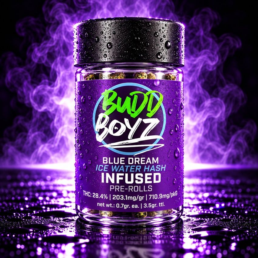 Budd Boyz | Blue Dream | Infused Pre Roll | .5g 5pk