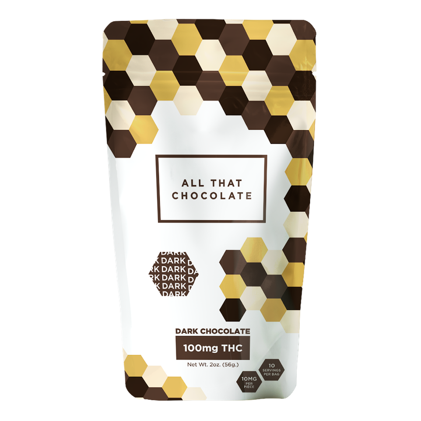 All That Chocolate | Dark Chocolate Bar | 2oz | 100mg
