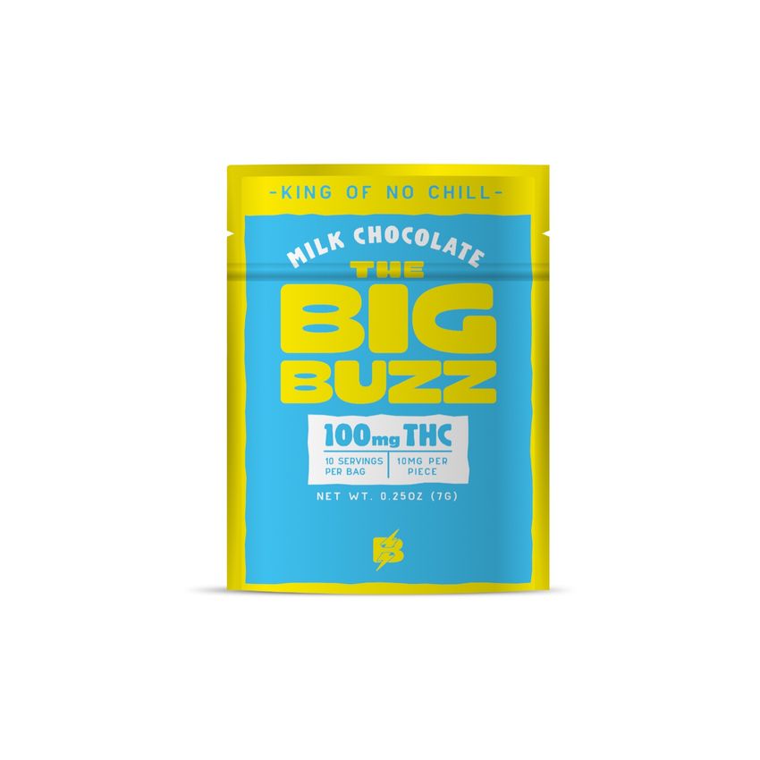 The Big Buzz | Milk Chocolate Mini | 0.25oz | 100mg