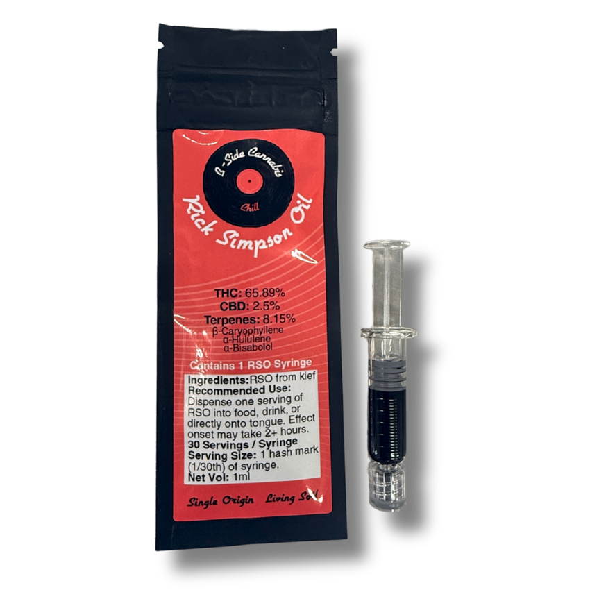 B-Side | Oil Syringe | Rick Simpson | 1ml