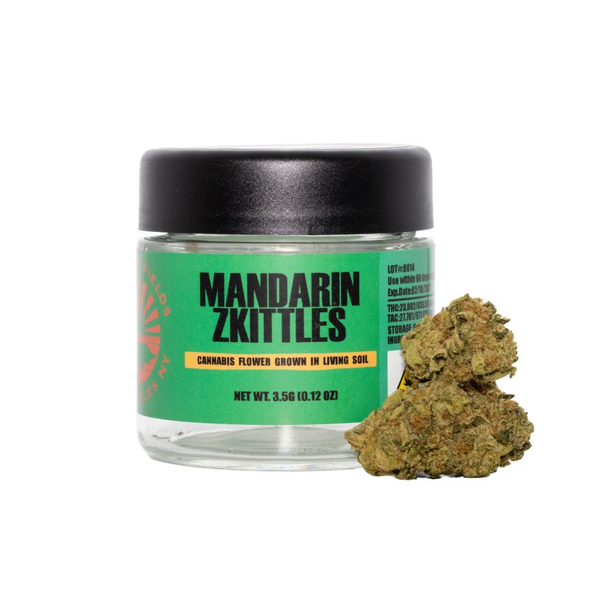 Tap Root Family | Mandarin Zkittles | Flower 1/8th