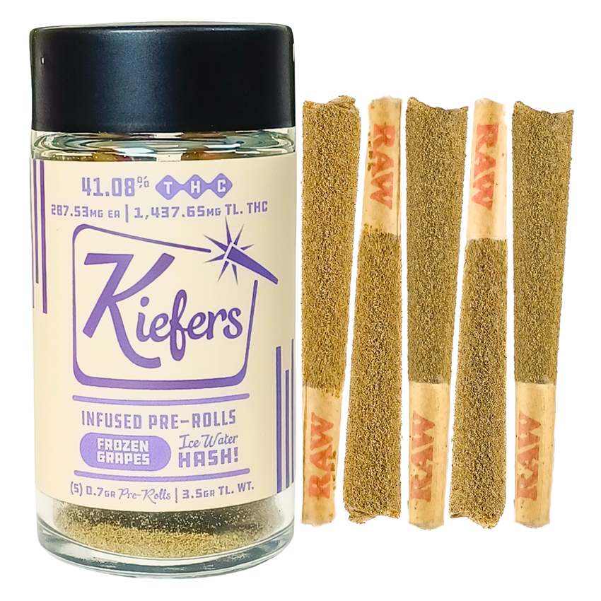 Kiefers | 5pk Frozen Grapes | Prerolls