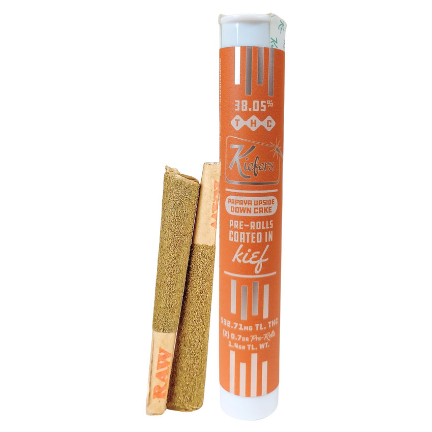 Kiefers | 2pk Papaya Upside Down Cake | Prerolls