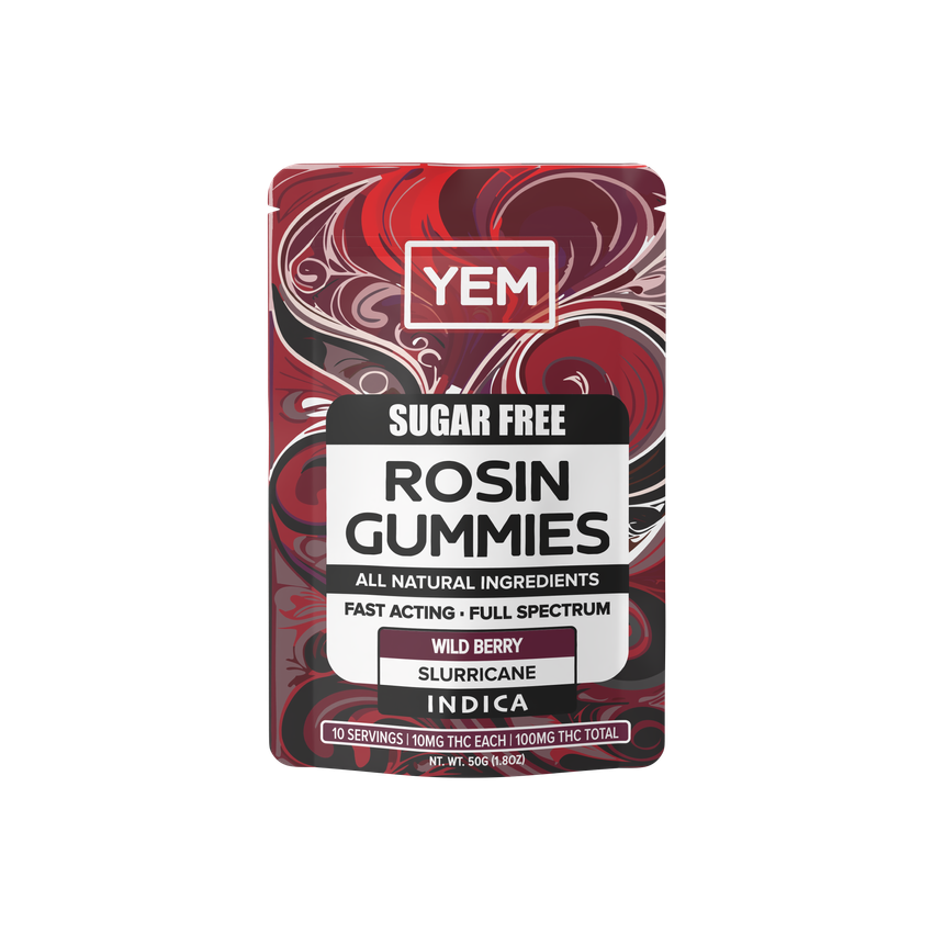 YEM | Sugar Free Wild Berry| Indica | Gummy | 1000mg