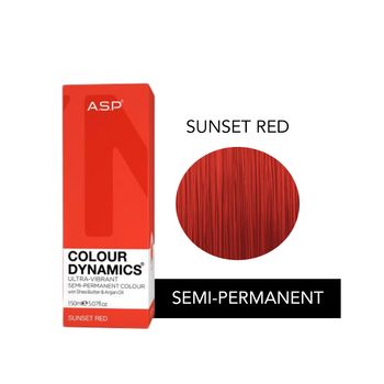 ASP COLOUR DYNAMIC SUNSET RED 150ML