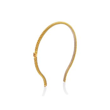 Balmain FW23 CHAIN HEADBAND SMALL