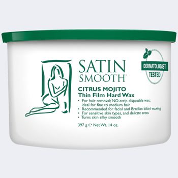 SATIN SMOOTH CITRUS MOJITO HARD WAX 14oz