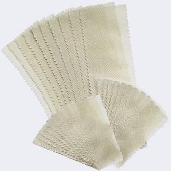 SATIN SMOOTH SMALL MUSLIN STRIPS 100 PACK