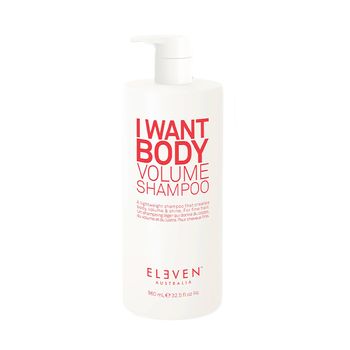 I WANT BODY Volume Shampoo Litre