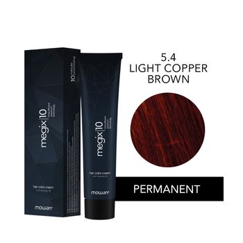 MEGIX10 #5.4 LIGHT COPPER BROWN