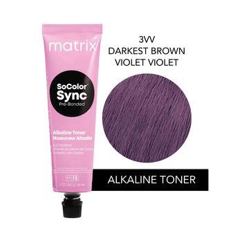 COLORSYNC DARKEST BROWN VIOLET VIOLET 3VV