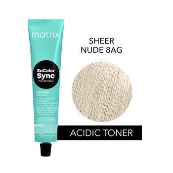 COLORSYNC ACIDIC TONER SHEER NUDE 8AG