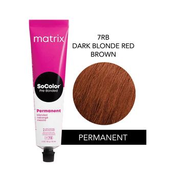 SOCOLOR DARK BLONDE RED BROWN 7RB