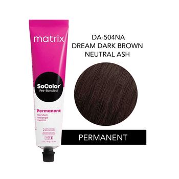 SOCOLOR DREAM DARK BROWN NEUTRAL ASH DA-504NA