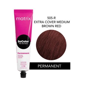 SOCOLOR EXTRA COVER MEDIUM BROWN RED 505-R