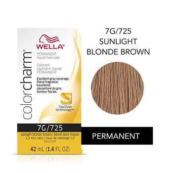  COLOR CHARM LIQUID COLOR 725 LIGHT BLONDISH BROWN