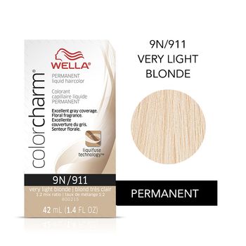 COLOR CHARM LIQUID COLOR 911 VERY LIGHT BLONDE