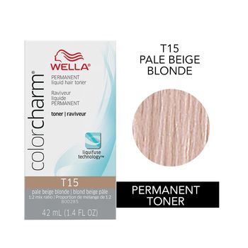  COLOR CHARM LIQUID TONER T15 BARON BLONDE