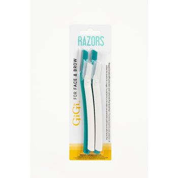 GIGI 4PC FACE AND BROW RAZORS
