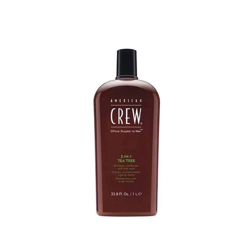 AMERICAN CREW 3 IN 1 TEA TREE SHAMPOO