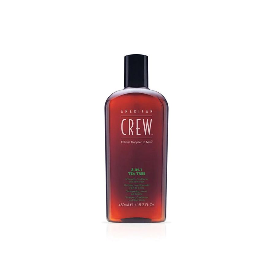 AMERICAN CREW 3 IN 1 TEA TREE SHAMPOO LITER