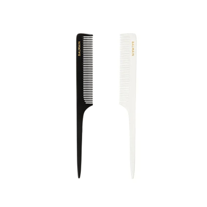Balmain Tail Comb (Black + White)
