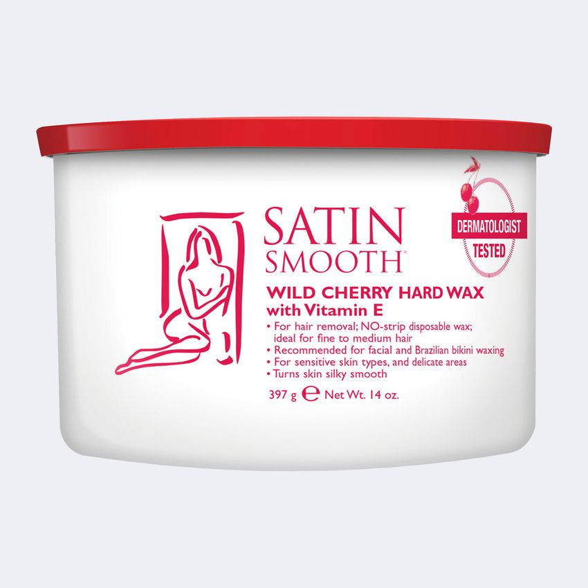 SATIN SMOOTH CHERRY HARD WAX 14oz