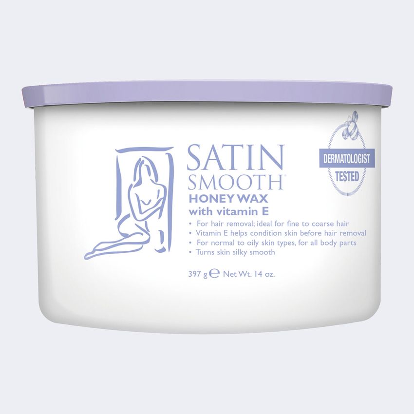 SATIN SMOOTH HONEY WITH VITAMIN E SOFT WAX 14oz