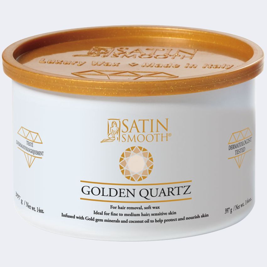 SATIN SMOOTH GOLD QUARTZ CREAM WAX 