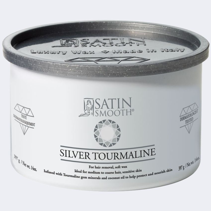SATIN SMOOTH SILVER TOURMALINE CREAM WAX